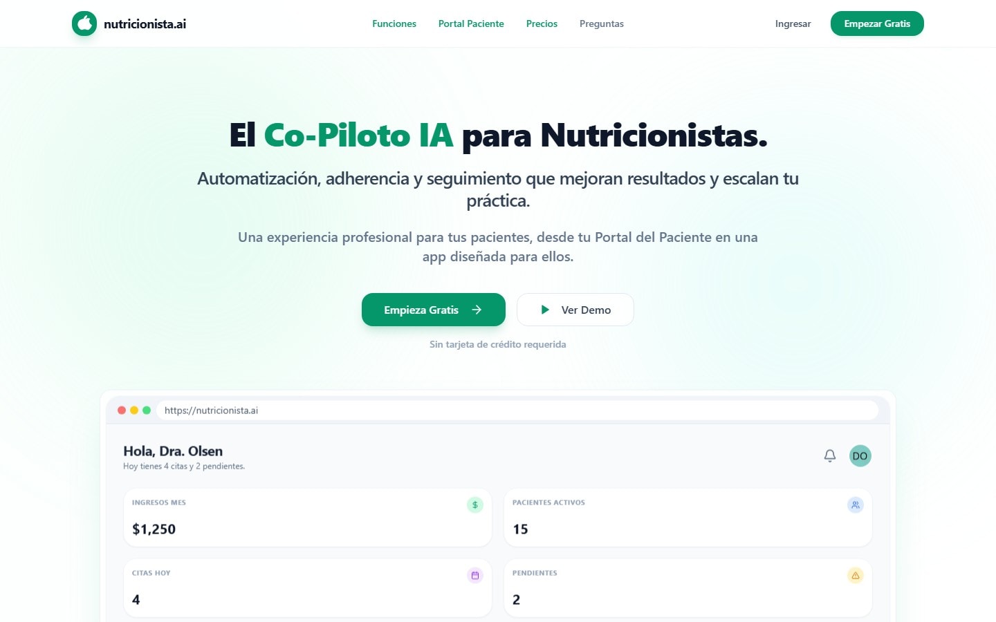 Nutricionista.ai — AI-Powered Diet Planning Platform